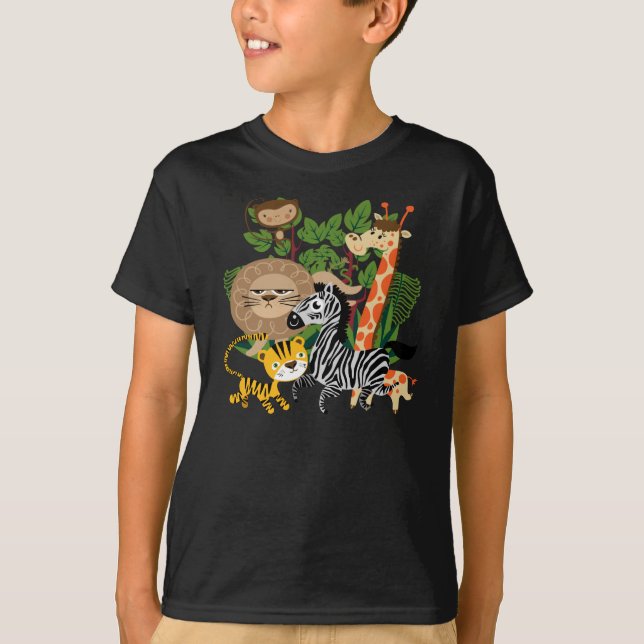 Tiersafari T-Shirt (Vorderseite)