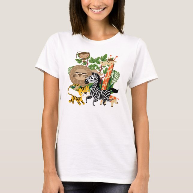 Tiersafari T-Shirt (Vorderseite)