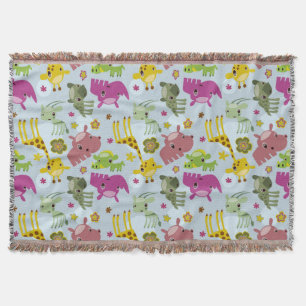 Tiersafarimuster Decke