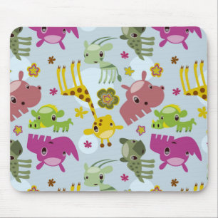 Tiersafarimuster Mousepad