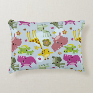 Tiersafarimuster Zierkissen