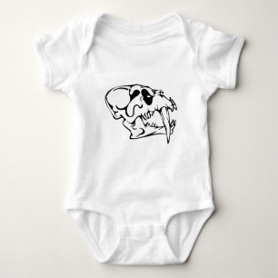 Tierschädel Baby Strampler