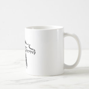 Tierschädel Kaffeetasse