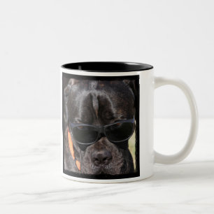 Tierschauspieler bei ExtrasForMovies.com Zweifarbige Tasse