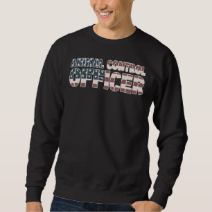 Tierschutzbeauftragter Kontrolle Tierschutz Wildfa Sweatshirt