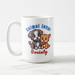 Tierschutzgesellschaft für Tierliebhaber Kaffeetasse