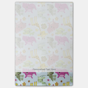Tierschutzmuster Post-it Klebezettel