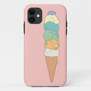 "Tierstapel-" Eiscreme-Telefon-Kasten Case-Mate iPhone Hülle