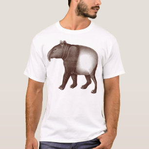 TierT - Shirt- asiatischer oder malaysischer Tapir T-Shirt