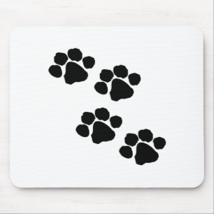 Tiertatzen-Drucke Mousepad