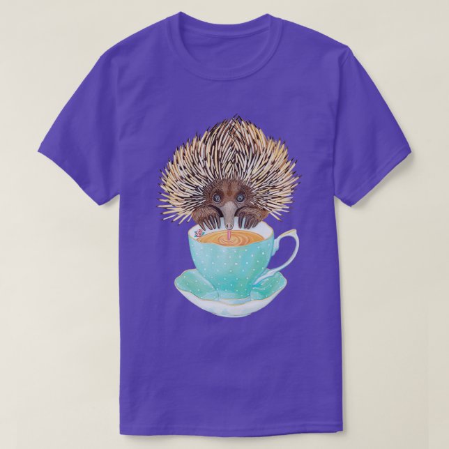 Tiertee Echidna T-Shirt (Design vorne)