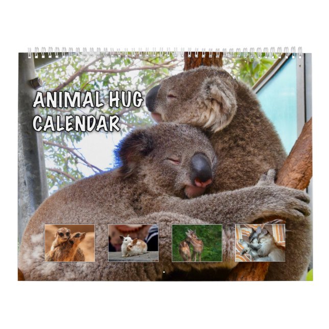 Tierumarmung Kalender (Titelbild)