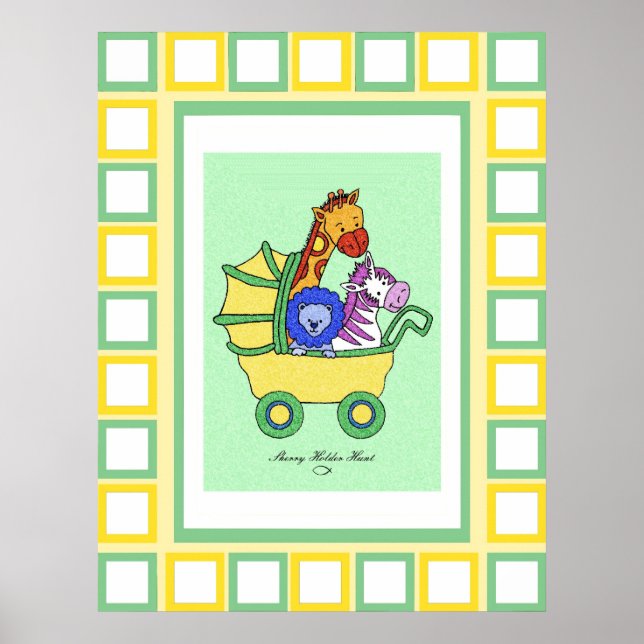 Tierwanderung 11 poster (Vorne)