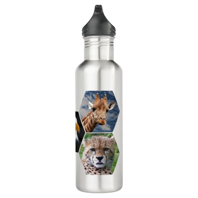 Tierwelt Edelstahlflasche (Rechts)
