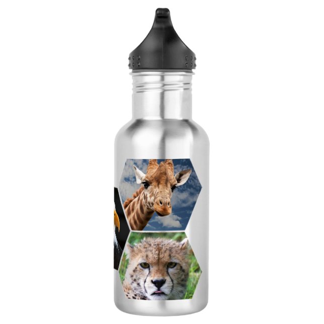 Tierwelt Edelstahlflasche (Rechts)