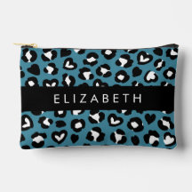 Tierwerbung, Blauer Leopard, Herz, Ihr Name