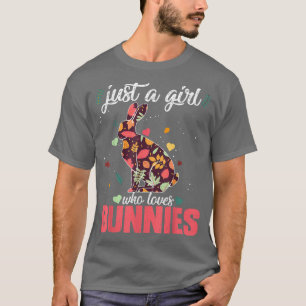 Tierwild Forest Just Girl Who Lieben Bunnies Aut T-Shirt