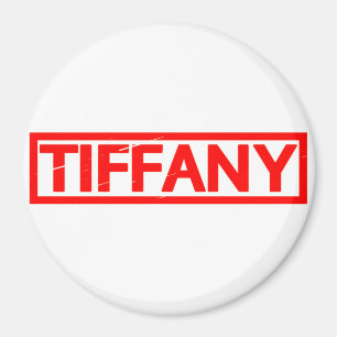 Tiffany-Briefmarke Magnet