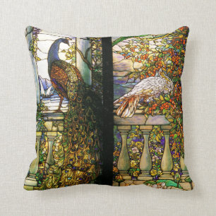 Tiffany-Buntglas-Natur-Kissen Kissen