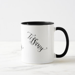 Tiffany, das MusternamensTasse wiederholt Tasse