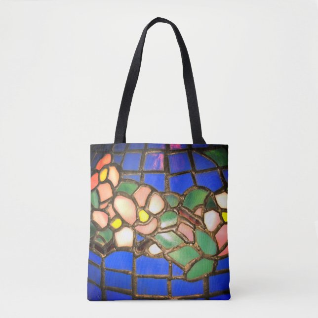 Tiffany Dogwood Glass Toag Tasche (Vorderseite)