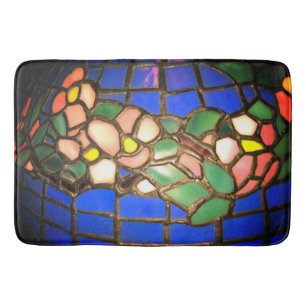 Tiffany Dogwood-Hartglas Badematte