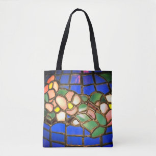 Tiffany Dogwood Sac fourre-tout en verre tendu
