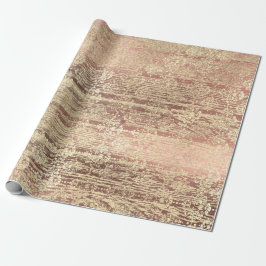 Tiffany Foxier Rose Rosa Blush Damask Wood Rustika Geschenkpapier