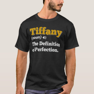 Tiffany Geschenkname Personalisiert Geburtsname De T-Shirt