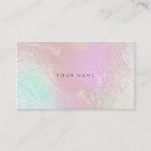 Tiffany Ocean Aqua Pink Metallische Terminierungsk Terminkarte