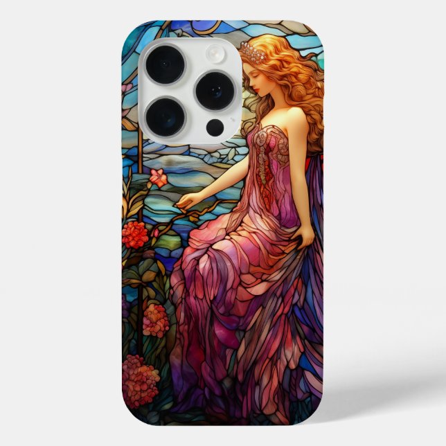 Tiffany Style verkleidetes Glas Magical Fairy Case-Mate iPhone Hülle (Rückseite)