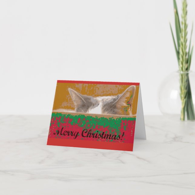 Tiffany wünscht Ihnen frohen Weihnachten (Vorderseite)