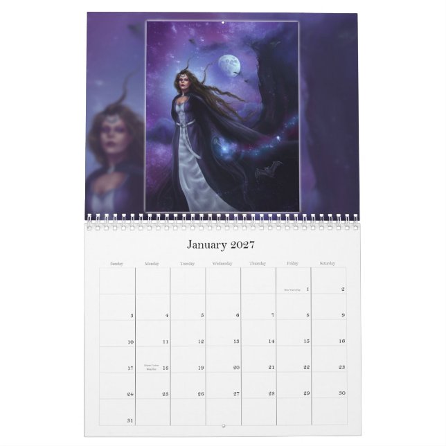 Tiffanys Reich-Fantasie-Kalender Kalender (Jan 2027)