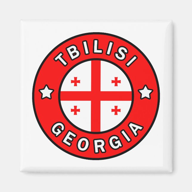 Tiflis Georgien Magnet (Vorne)