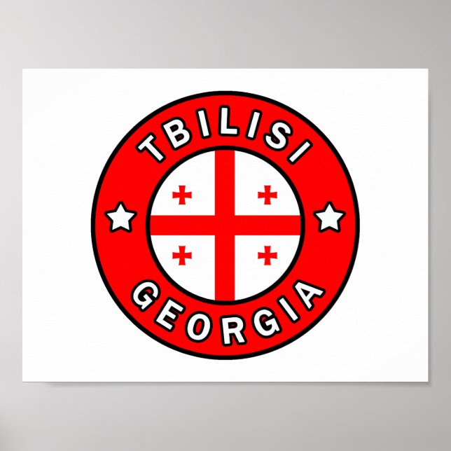 Tiflis Georgien Poster (Vorne)