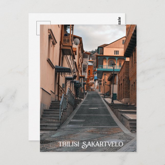Tiflis Georgien Postkarte (Vorne/Hinten)