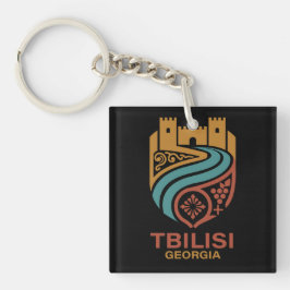 Tiflis Georgien Schlüsselanhänger