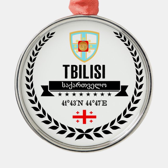 Tiflis Silbernes Ornament (Vorne)