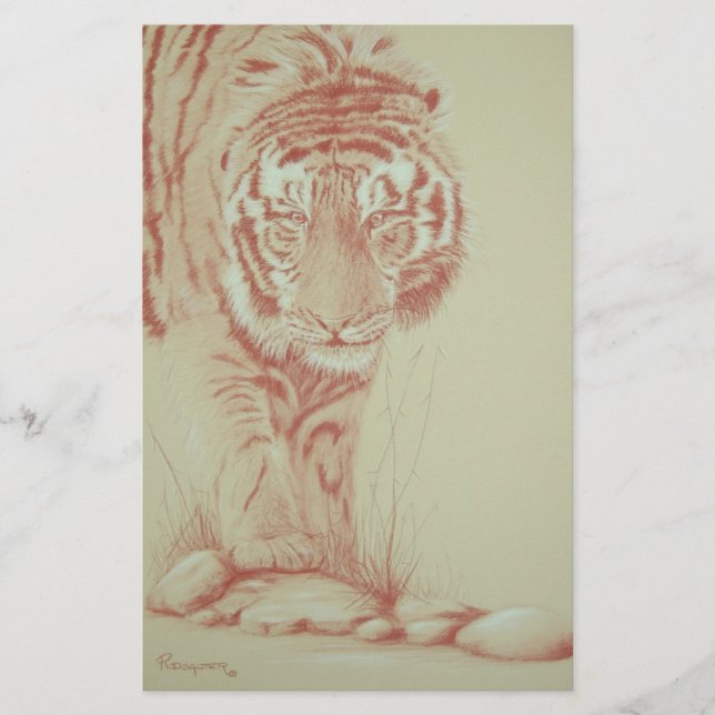 Tigar Briefpapier (Vorderseite)