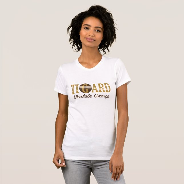 Tigard Ukulele-Gruppen-T - Shirt - Frauen (Vorne ganz)