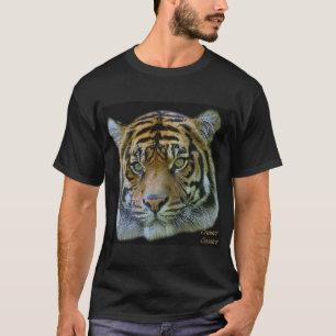 tiger1_black/bgrnd T-Shirt