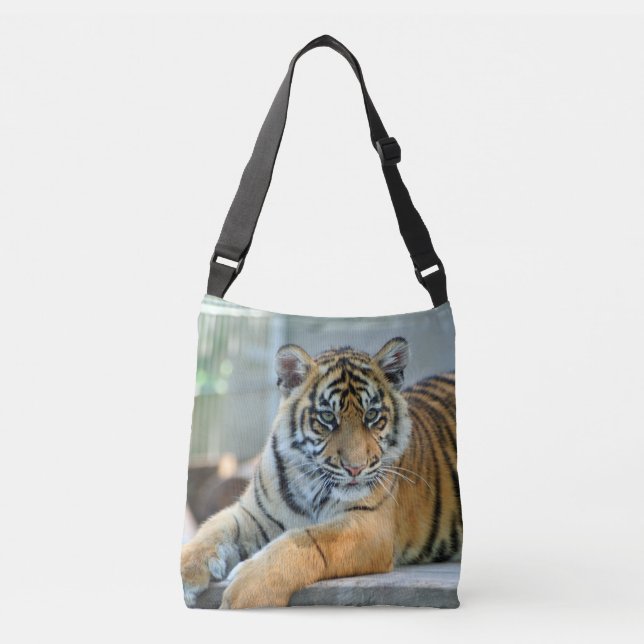 Tiger 034 tragetaschen mit langen trägern (Vorderseite)