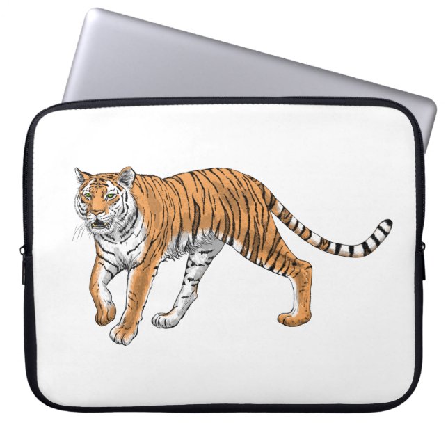 Tiger 2 laptopschutzhülle (Vorderseite)
