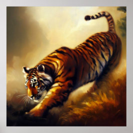 Tiger (4) Wildkatze Poster