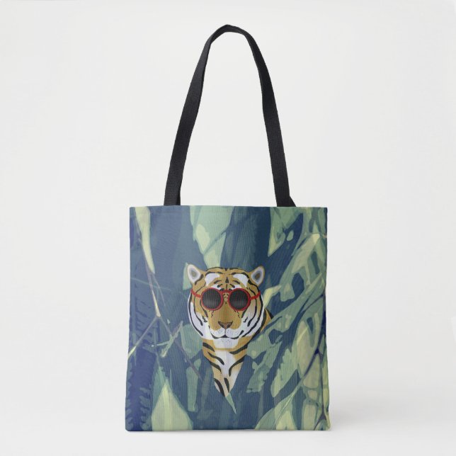 Tiger Allover Tote Bag Tasche (Vorderseite)