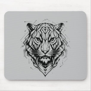 Tiger Animal Freedom World Wildlife Wonder Vector Mousepad
