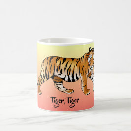 Tiger Animal Pattern Tasse