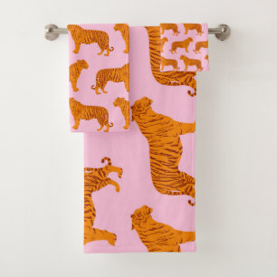 Tiger animal rose moderne