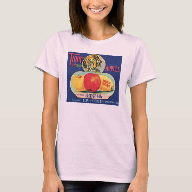 Tiger Apples T - Shirt (Vorderseite)