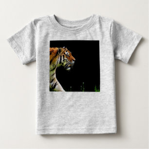 Tiger Approaching - Wildtierarbeiten Baby T-shirt